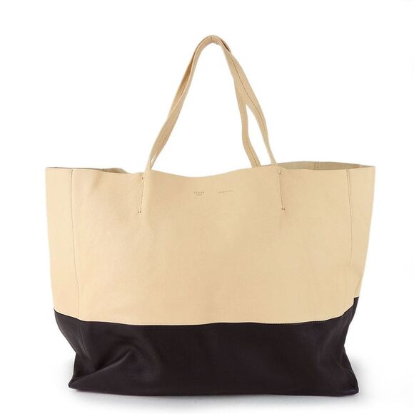 Celine Leather Tote Bag Horizontal Kava - Picture 1 of 6